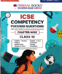 ICSE Competency Focused Questions Chapter wise Class 10