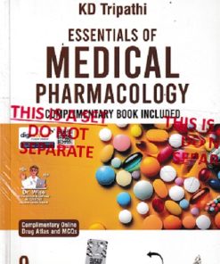 ESSENTIALS OF MEDICAL PHARMACOLOGY | KD TRIPATHI | Jaypee