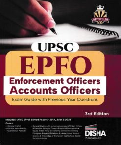 UPSC EPFO ENFORCEMENT OFFICERS ACCOUNTS OFFICERS | DISHA
