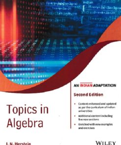 TOPICS IN ALGEBRA | I N HERSTEIN | WILEY