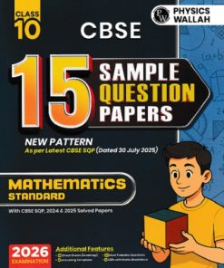 CBSE 15 SAMPLE QUESTION PAPERS MATHEMATICS STANDARD 10TH | PHYSICS WALLAH