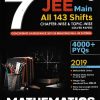 7 YEARS (2019 TO 2025) JEE MAIN ALL 143 SHIFTS MATHEMATICS | PHYSICS WALLAH