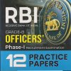RBI  Grade-B Officers Phase-1 12 Practice Papers | Includes Solved Papers 2024 (Memory Based) | GKP