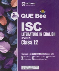 ISC Que Bee Literature in English (Paper 2) Class 12 