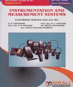 INSTRUMENTATION AND MEASUREMENT SYSTEMS for Second Year BSc Semester 3 Electronic Science: (ELE-241-MN) | S.R. CHAUDHARI | Nirali Prakashan