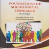 FOUNDATIONS OF SOCIOLOGICAL THOUGHTS (Sociology) for SY BA (Semester 3) | Prof. (Dr.) Sudhir A. Yevle, Dr. Jyoti S. Gagangras | Nirali Prakashan