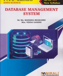 DATABASE MANAGEMENT SYSTEM for SY BSc (Data Science) Semester 3 | Dr. Ms. Manisha Bharambe, Mrs. Veena Gandhi | Nirali Prakashan