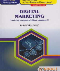 DIGITAL MARKETING for SY BBA (AICTE) and BCom (Business Management) Semester 3 | Dr. Ganesh R. Patare | Nirali Prakashan