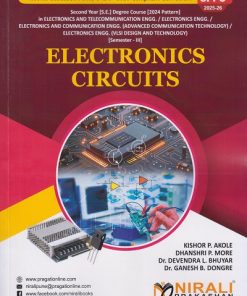 ELECTRONICS CIRCUITS for SPPU Second Year Semester 3 Degree Course in Electronics & Telecommunication Engineering | Kishor P. Akole | Nirali Prakashan