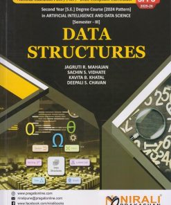 DATA STRUCTURES for SPPU Semester 3 Second Year Degree Course in AIDS | Jagruti R. Mahajan | Nirali Prakashan