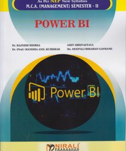POWER BI for MCA (Management) : Semester 2 | Nirali Prakashan