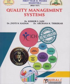 QUALITY MANAGEMENT SYSTEMS for First Year MPharm Semester 1 | Dr. Kishor S. Jain | Nirali Prakashan