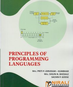 PRINCIPLES OF PROGRAMMING LANGUAGES | Mrs. Priti P. Jorvekar | Nirali Prakashan