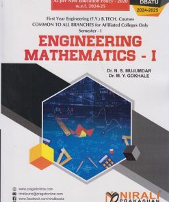 ENGINEERING MATHEMATICS 1 For Semester 1 First Year Degree Course In Engineering Common To All Branches For Affiliated Colleges Only (DBATU)