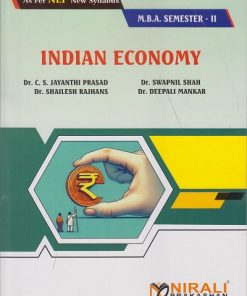 INDIAN ECONOMY for MBA Semester 2