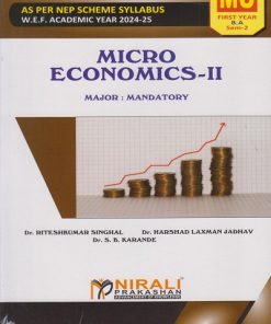 MicroEconomics 2 ? For MU FYBA Semester 2 | Dr. Riteshkumar Singhal, Dr. Harshad Jadhav, Dr S. B. Karande | Nirali Prakashan