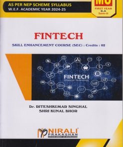 FINTECH for MU Skill Enhancement Course (SEC) First Year BA Semester 2 | Nirali Prakashan