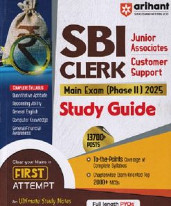 SBI CLERK JUNIOR ASSOCIATES CUSTOMER SUPPORT MAIN EXAM (PHASE 2) 2025 STUDY GUIDE