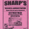 BUSINESS ADMINISTRATION (SUPPLY CHAIN AND LOGISTICS MANAGEMENT)(M.COM -II )(SEM -4TH) |