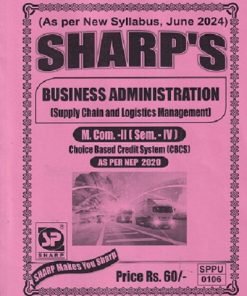 BUSINESS ADMINISTRATION (SUPPLY CHAIN AND LOGISTICS MANAGEMENT)(M.COM -II )(SEM -4TH) |