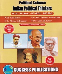 POLITICAL SCIENCE INDIAN POLITICAL THINKERS MA -2 (SEM -4TH) (POL-663 MJ)
