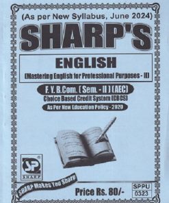 ENGLISH MASTERING ENGLISH FOR PROFESSIONAL PURPOSES -II F Y B COM SEM II (AEC)