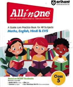ALL IN ONE A GUIDE CUM PRACTICE BOOK FOR ALL SUBJECT MATHS, ENGLISH, HINDI & EVS CLASS 5TH
