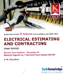 ELECTRICAL ESTIMATING AND CONTRACTING | TECHKNOWLEDGE