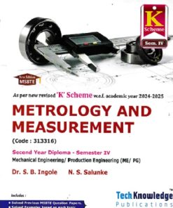 METROLOGY AND MEASUREMENT SY DIPLOMA SEM 4TH | S B INGOLE