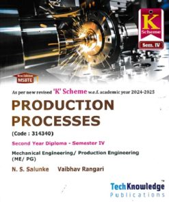 PRODUCTION PROCESSES SY DIPLOMA SEM 4TH | N S SALUNKHE
