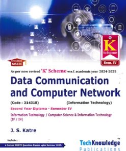 DATA COMMUNICATION AND COMPUTER NETWORK SY DIPLOMA SEM 4TH K SCHEME | J S KATRE