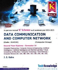DATA COMMUNICATION AND COMPUTER NETWORK For MSBTE K Scheme Semester 4| J S KATRE