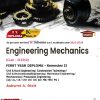 ENGINEERING MECHANICS FY DIPLOMA SEM 2 K SCHEME| ASHWINI A DIXIT