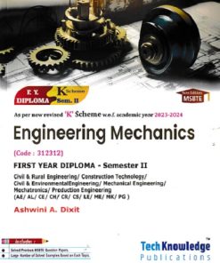 ENGINEERING MECHANICS FY DIPLOMA SEM 2 K SCHEME| ASHWINI A DIXIT