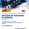 DESIGN OF MACHINE ELEMENTS | S D AMBATKAR | TECHKNOWLEDGE