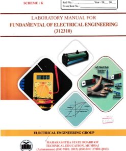 A Laboratory Manual For FUNDAMENTAL OF ELECTRICAL ENGINEERING  (FE Diploma Sem-II) MSBTE (K Scheme) |  Brilliant Publications