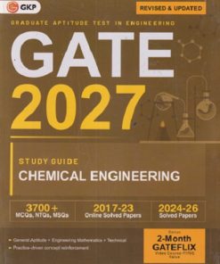 GATE 2027 STUDY GUIDE (Graduate Aptitude Test In Engineering) CHEMICAL ENGINEERING | GKP