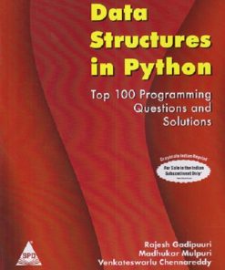DATA STRUCTURES IN PYTHON | RAJESH GADIPUURI | SHROFF PUBLISHER