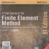 A FIRST COURSE IN THE FINITE ELEMENTS METHODS | DARYL L LOGAN | CENGAGE