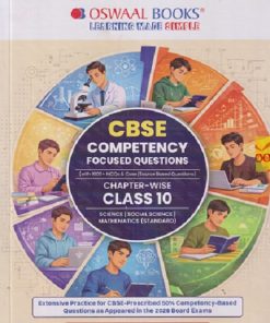 CBSE COMPETENCY FOCUSED QUESTIONS CHAPERWISE CLASS 10TH SCIENCE , SOCIAL SCIENCE, MATHEMATICS(STANDARD)