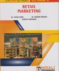 RETAIL MARKETING for MBA Semester 4 | Dr. Leena Modi | Nirali Prakashan