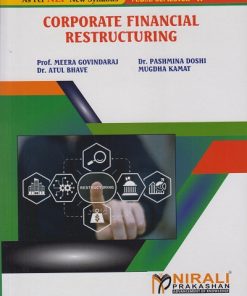 CORPORATE FINANCIAL RESTRUCTURING for MBA Semester 4 | Prof. Meera Govindaraj | Nirali Prakashan
