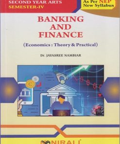 BANKING AND FINANCE (Economics : Theory and Practical) for SY BA Semester 4 | Dr. Jayasree Nambiar | Nirali Prakashan