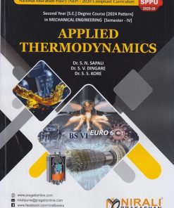 APPLIED THERMODYNAMICS for SPPU Second Year [SE] Degree in Mechanical Engineering Semester 4 | Dr. S.N. Sapali | Nirali Prakashan