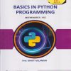 BASICS IN PYTHON PROGRAMMING for MU FY BSc Semester 1 | Prof. Bhakti Velankar | Nirali Prakashan