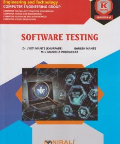 SOFTWARE TESTING for MSBTE's 'K' scheme Third Year Diploma in Computer Engineering Semester 6 | Dr. Jyoti Mante (Khurpade) | Nirali Prakashan