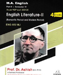ENGLISH LITERATURE 2 ENG 652 MJ MA ENGLISH PART 2 SEM 4TH | DR ASHISH | VISION