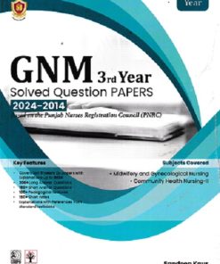 GNM 3rd Year Solved Question PAPERS 2024-2014 Based on the Punjab Nurses Registration Council (PNRC) |  Sandeep Kaur | CBS Publishers & Distributors