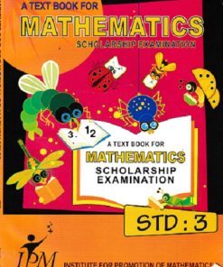 A TEXT BOOK FOR MATHEMATICS SCHOLARSHIP EXAMINATION STD 3 | IPM