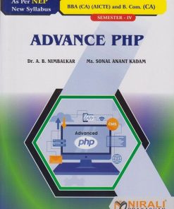 ADVANCE PHP for SY BBA (CA) Semester 4 | Dr. A.B. Nimbalkar | Nirali Prakashan